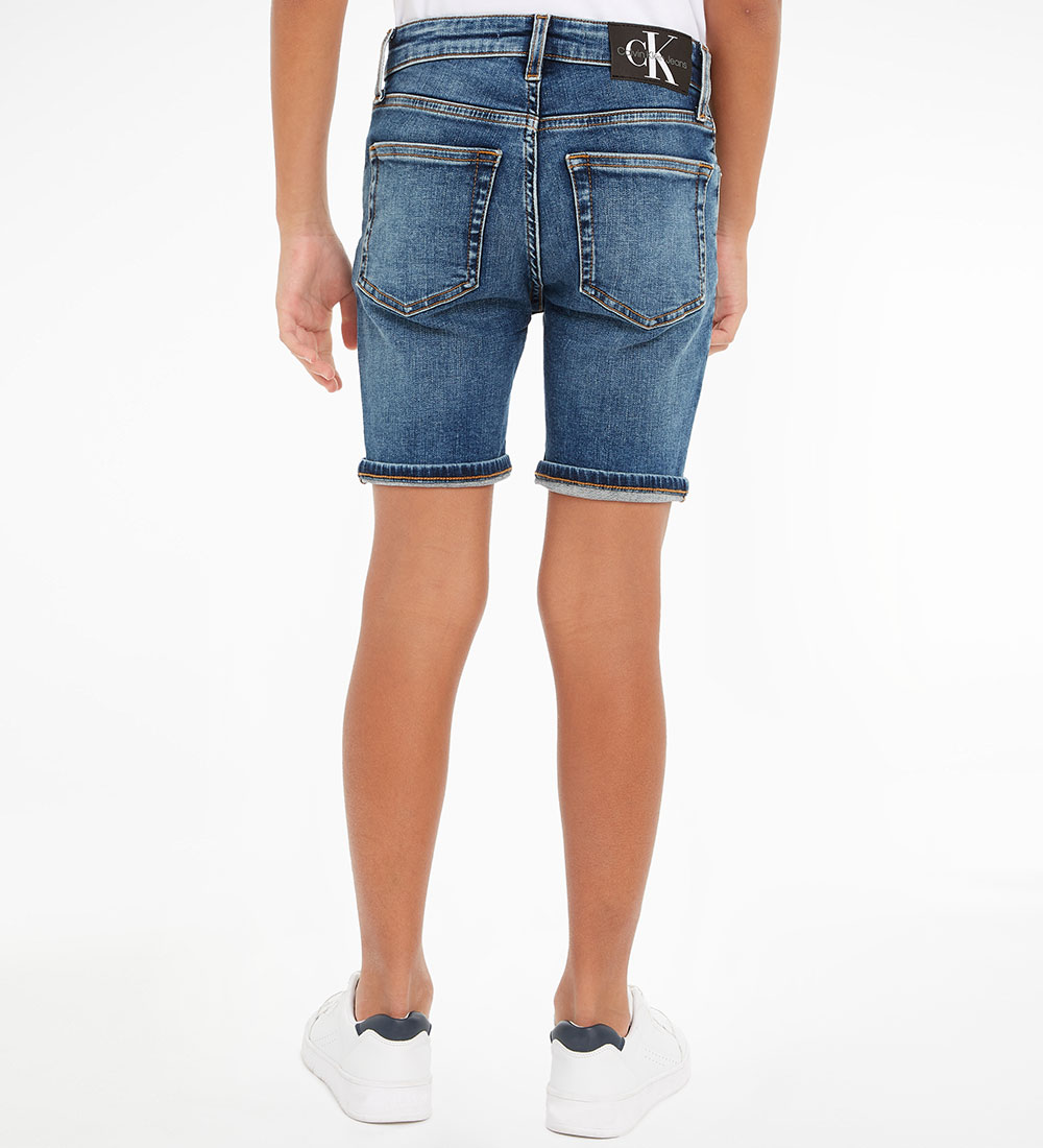 Calvin Klein Denimshorts - Regular - Essential Serene Blue