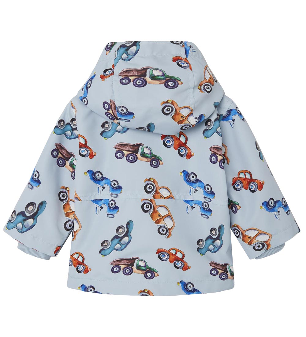 Name It Sommerjakke - NbmMax - Celestial Blue m. Biler