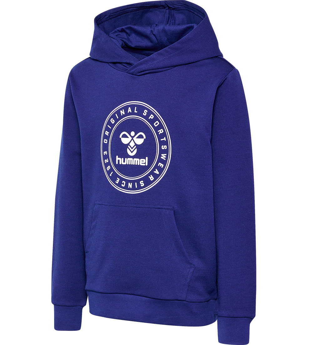 Hummel Hættetrøje - hmlCuatro Circle - Estate Blue
