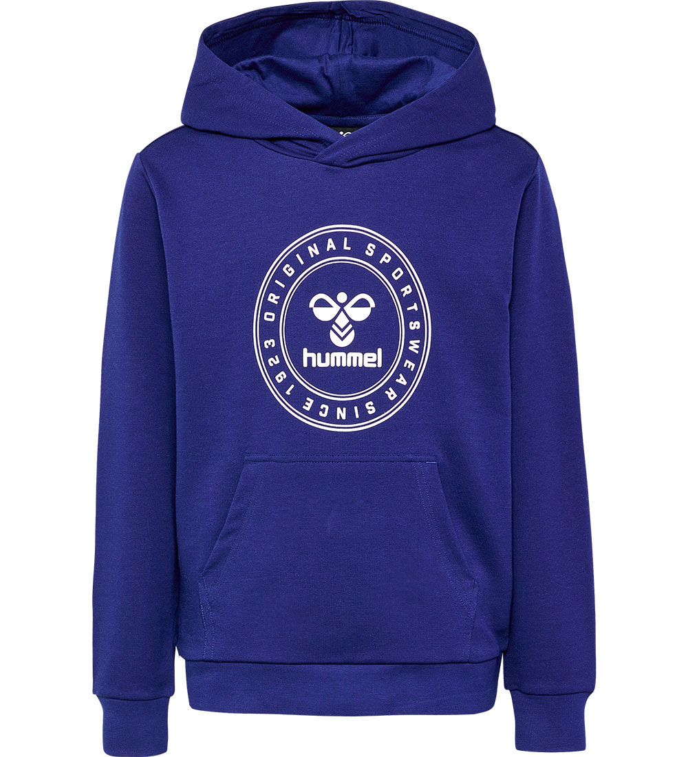 Hummel Hættetrøje - hmlCuatro Circle - Estate Blue