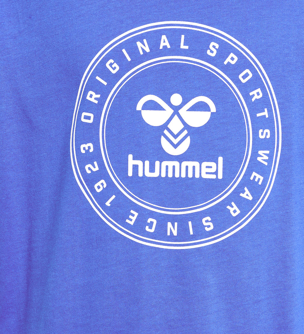 Hummel T-shirt - hmlTres Circle - Nebulas Blue