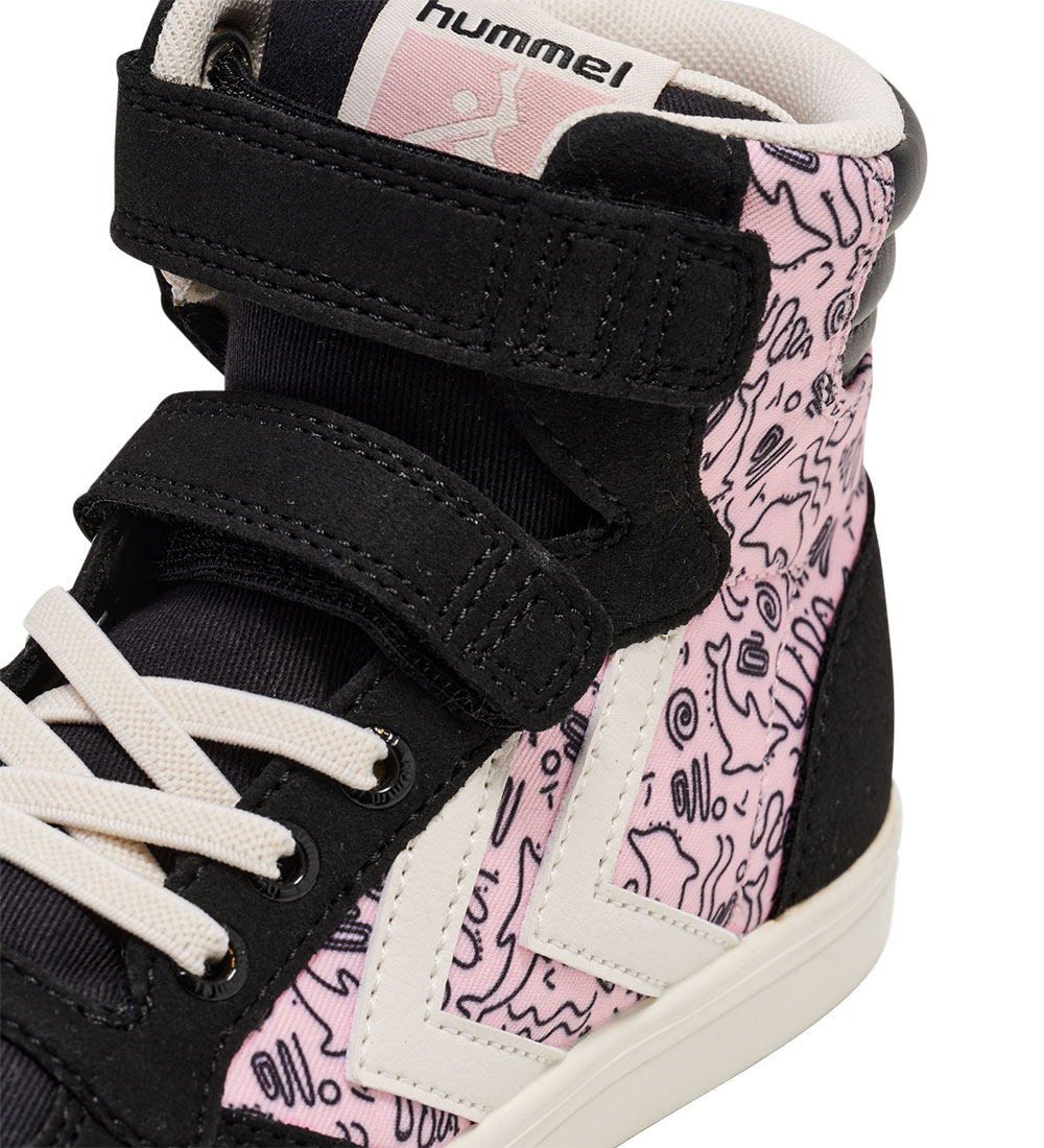 Hummel Sko - Slimmer Stadil High Jr - Strawberry Cream