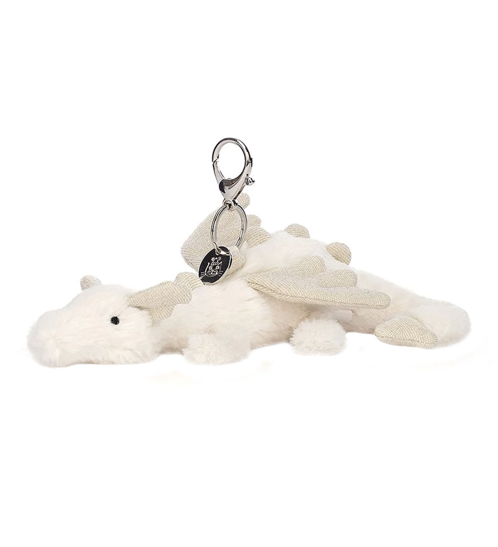 Jellycat Nøglering - 22x12 cm - Snow Dragon