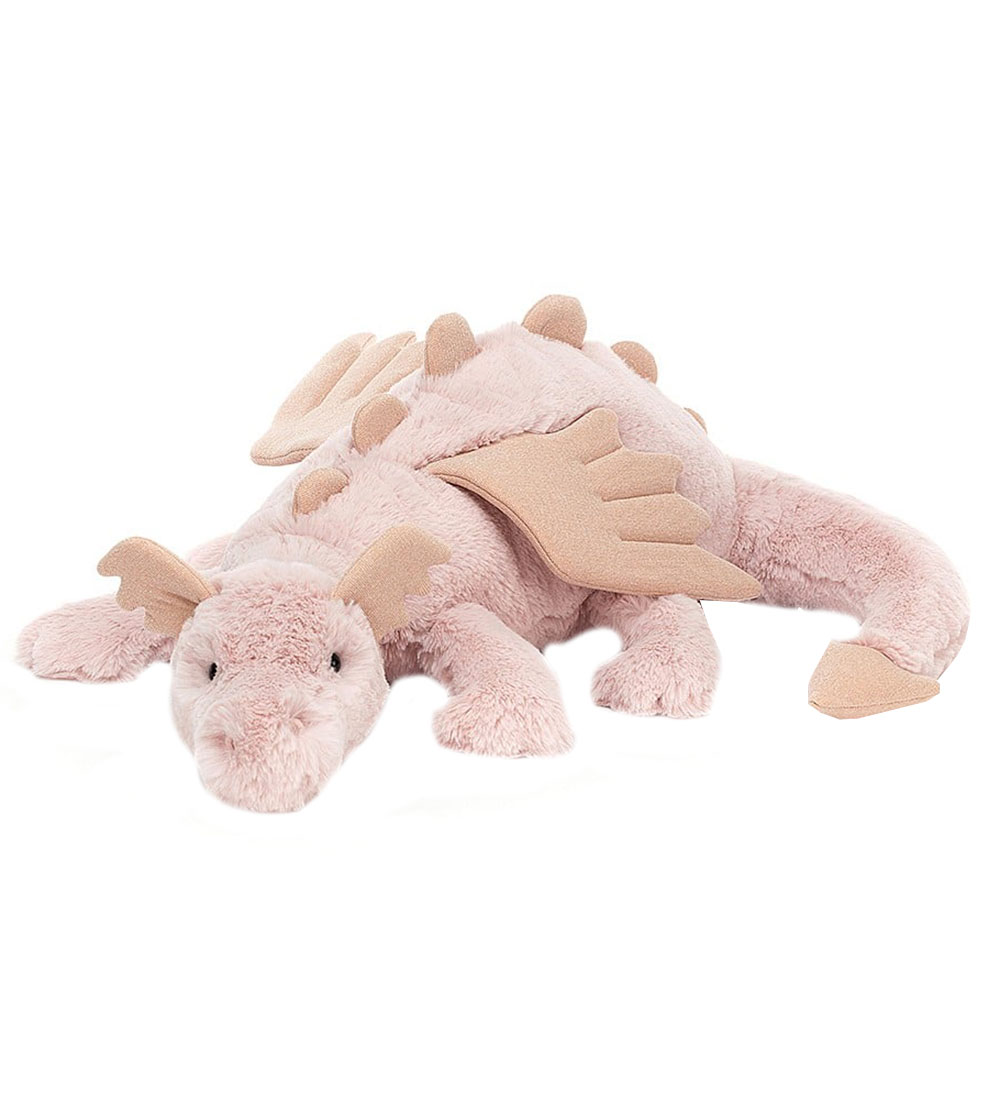 Jellycat Bamse - Huge - 66x19 cm - Rose Dragon