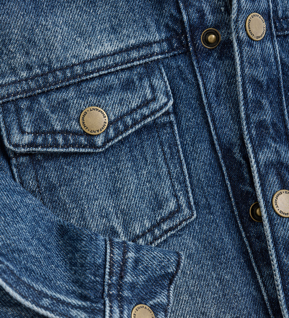 En Fant Denimjakke - Blue Denim