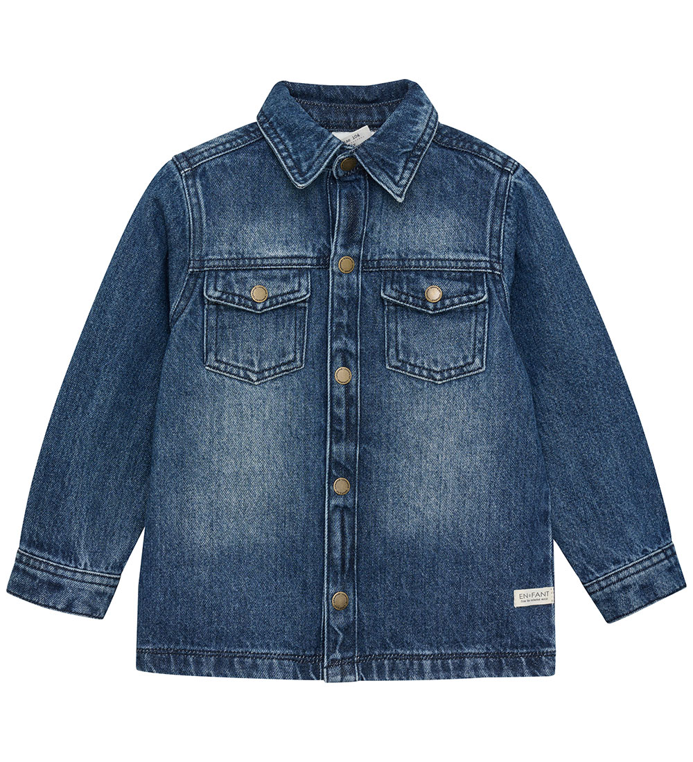 En Fant Denimjakke - Blue Denim