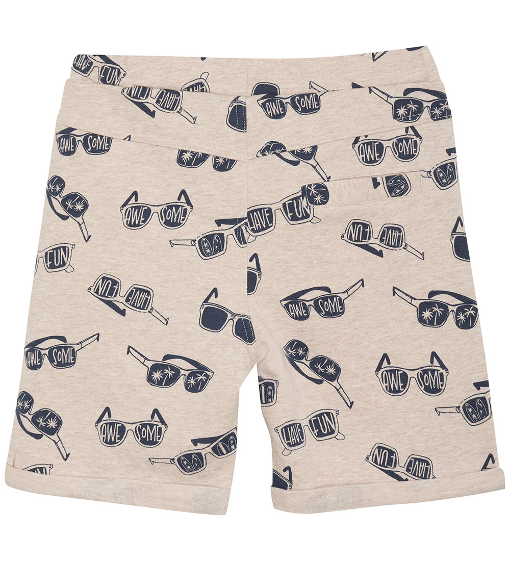 Minymo Shorts - Light Beige Melange