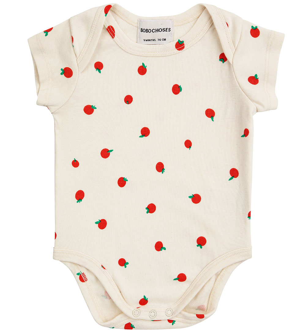 Bobo Choses Gaveæske - Body k/æ/Bloomers/Strømper - Baby Tomato