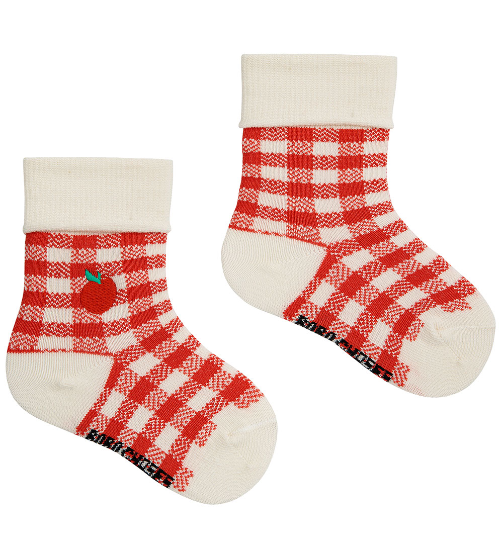 Bobo Choses Gaveæske - Body k/æ/Bloomers/Strømper - Baby Tomato