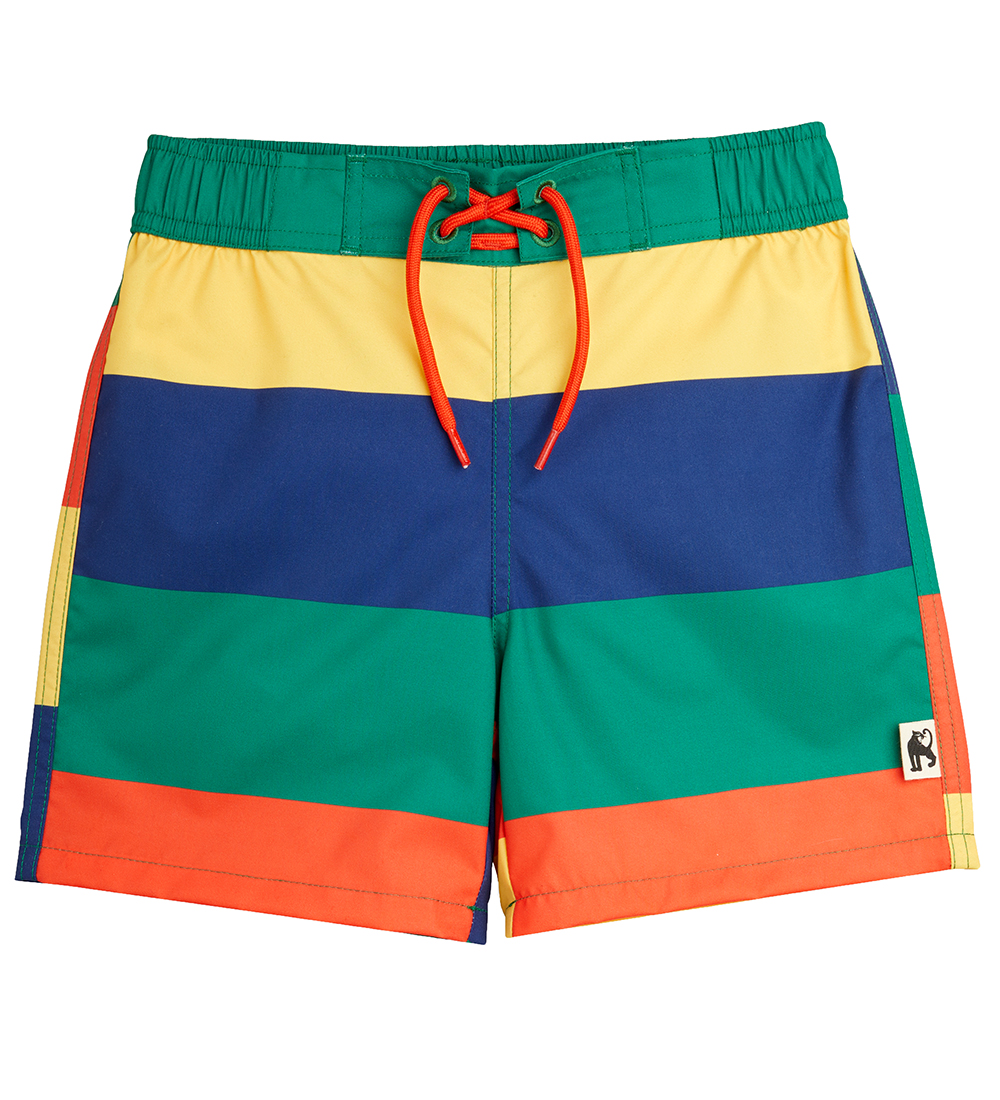 Mini Rodini Badeshorts - Stripe - Multi
