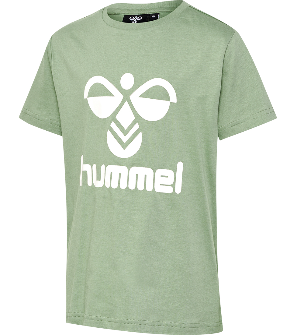 Hummel T-shirt - HmlTres - Hedge Green
