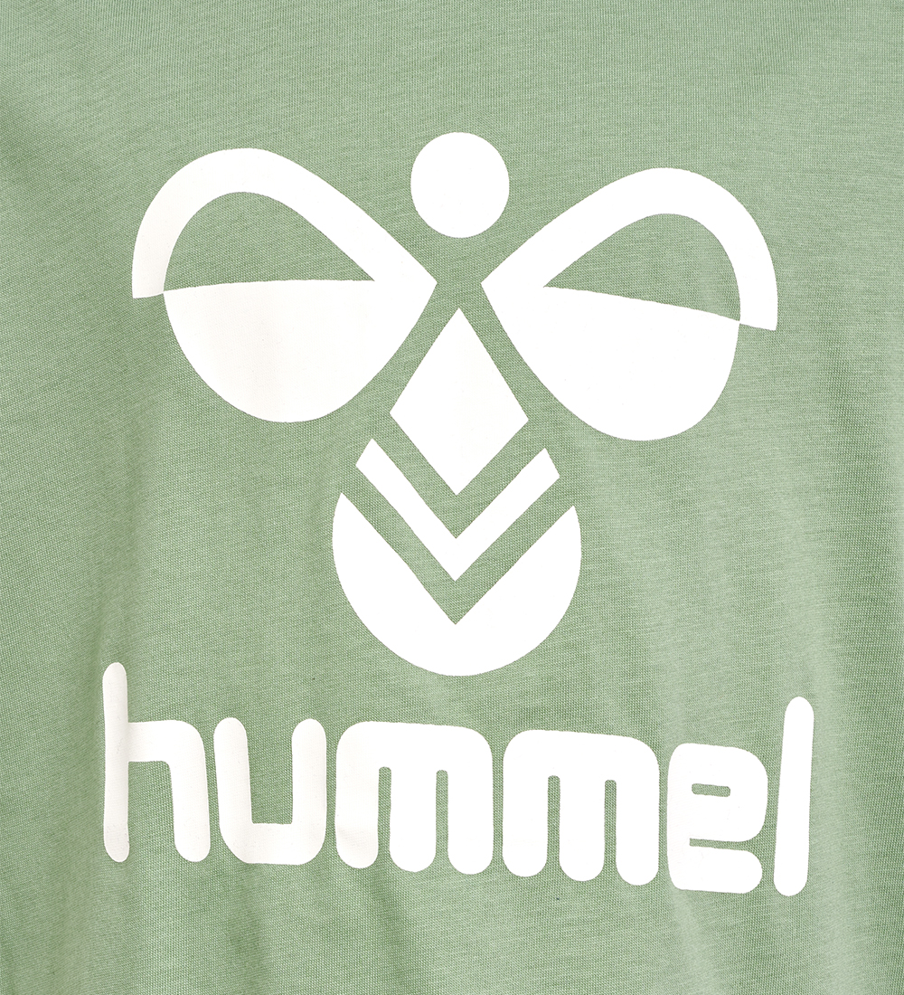 Hummel T-shirt - HmlTres - Hedge Green
