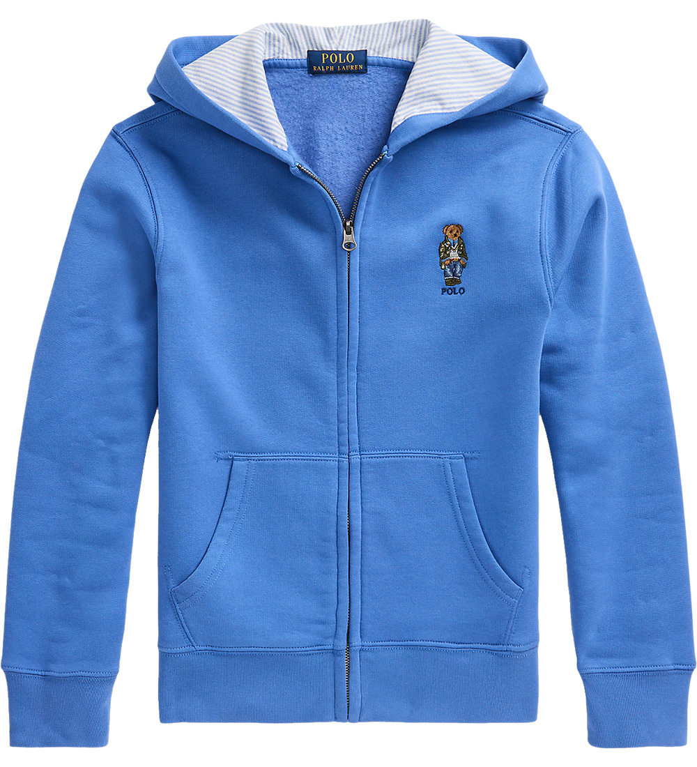 Polo Ralph Lauren Cardigan - Blå m. Striber