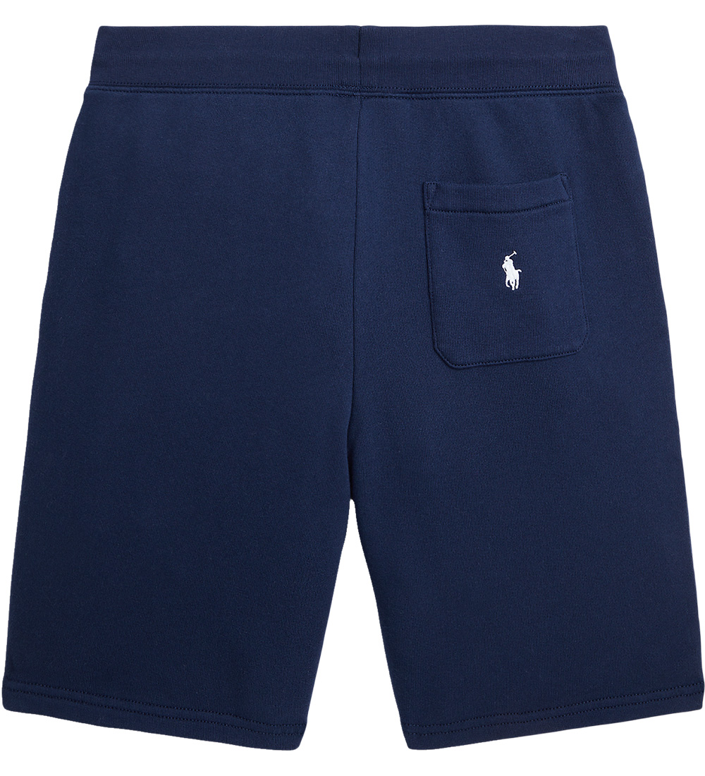 Polo Ralph Lauren Sweatshorts - Newport Navy m. Hvid