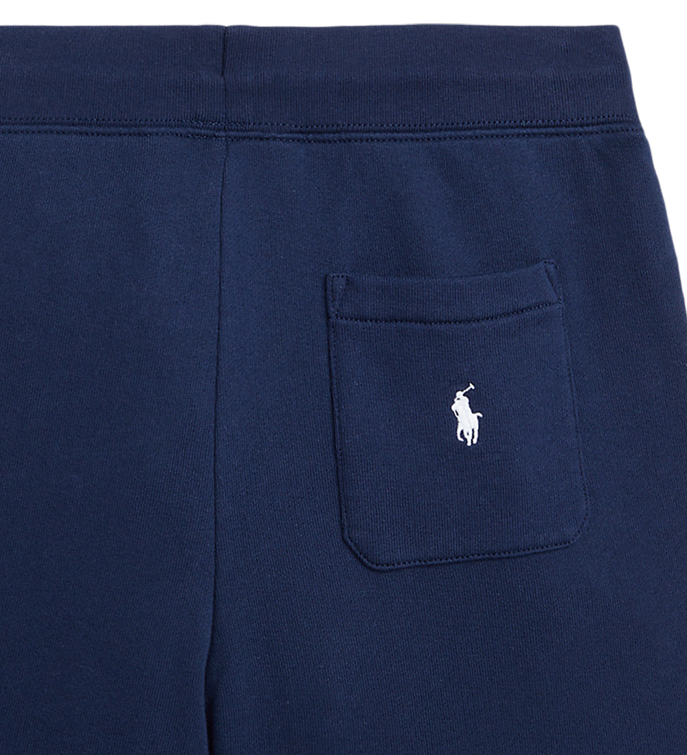 Polo Ralph Lauren Sweatshorts - Newport Navy m. Hvid