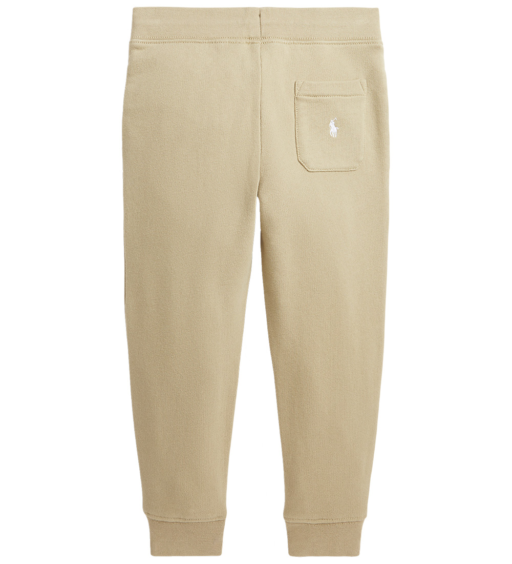 Polo Ralph Lauren Sweatpants - Khaki m. Hvid