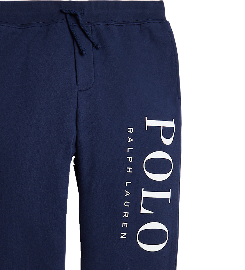 Polo Ralph Lauren Sweatpants - Newport Navy m. Hvid