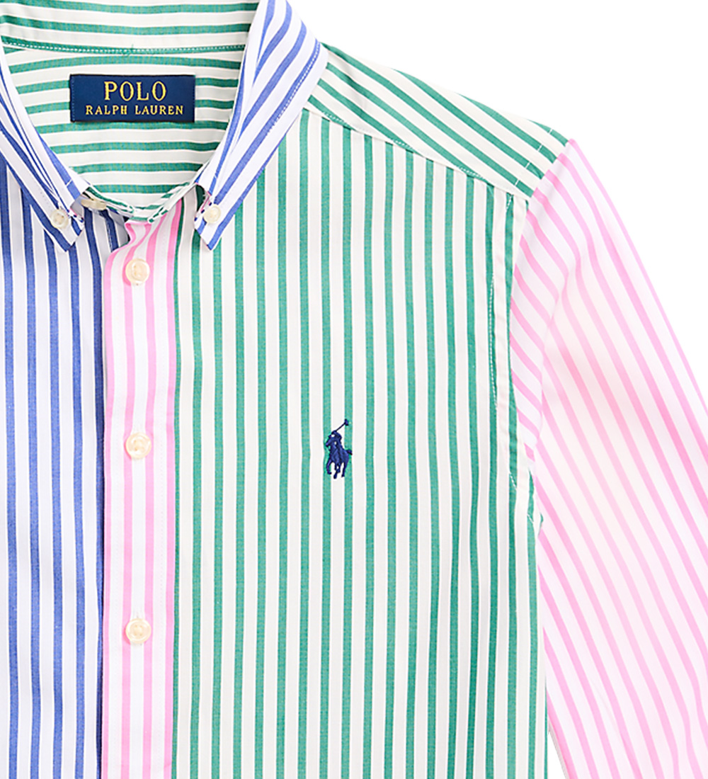 Polo Ralph Lauren Skjorte - Funshirt Multi Stripe