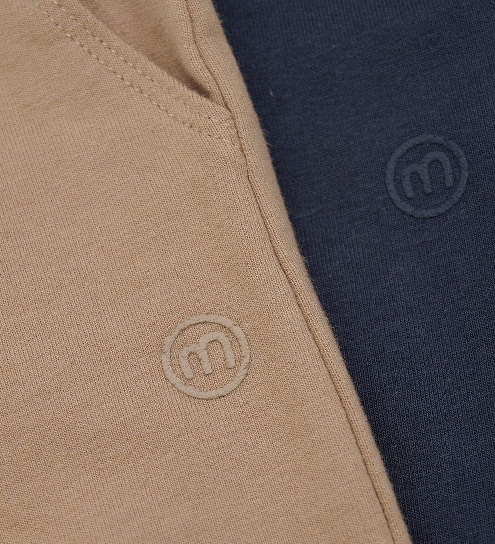 Minymo Shorts - 2-Pak - Blue Nights