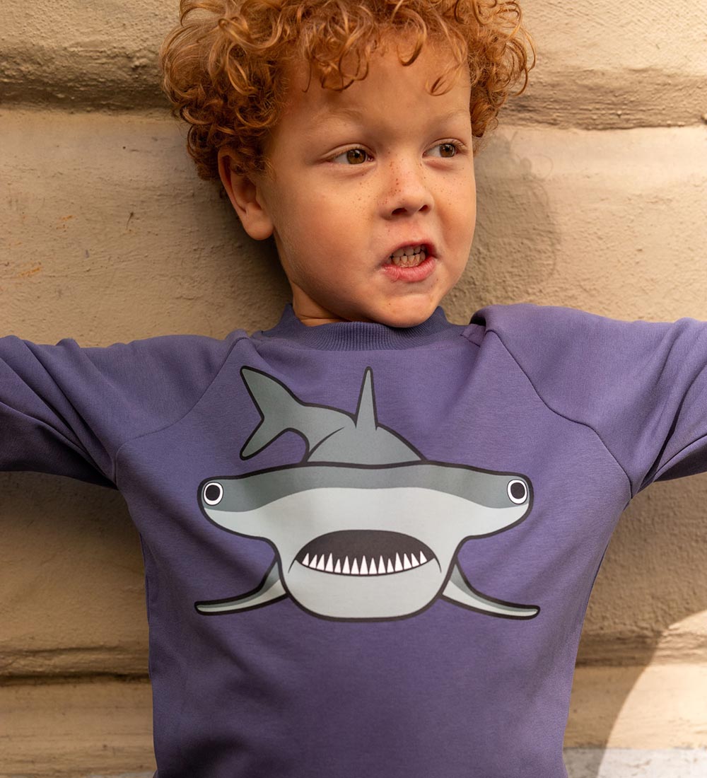 DYR-Cph Swarshirt - Dyrbellow - Grey Marine Hammerhaj