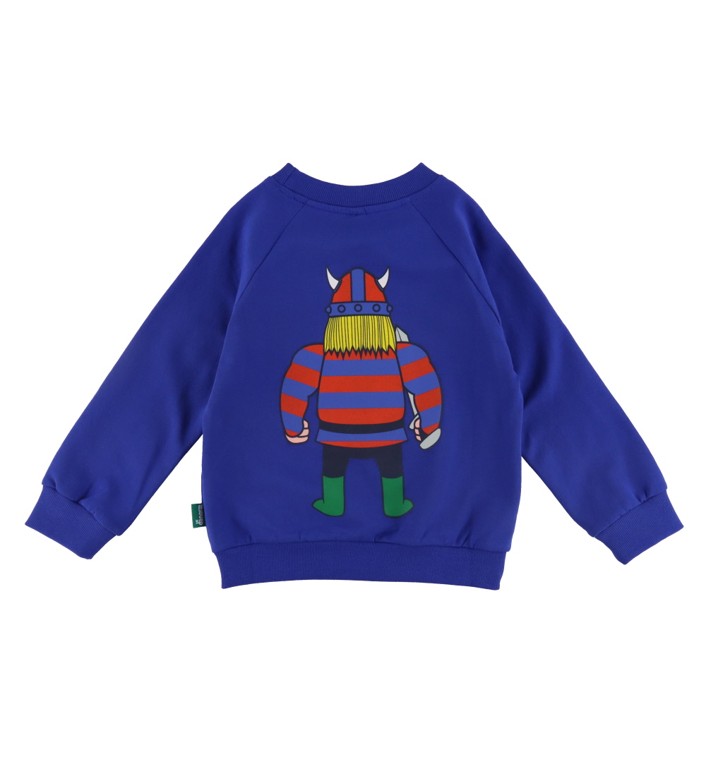 Danefæ Sweatshirt - Danamerika - Royal Blue Erik Din Ven
