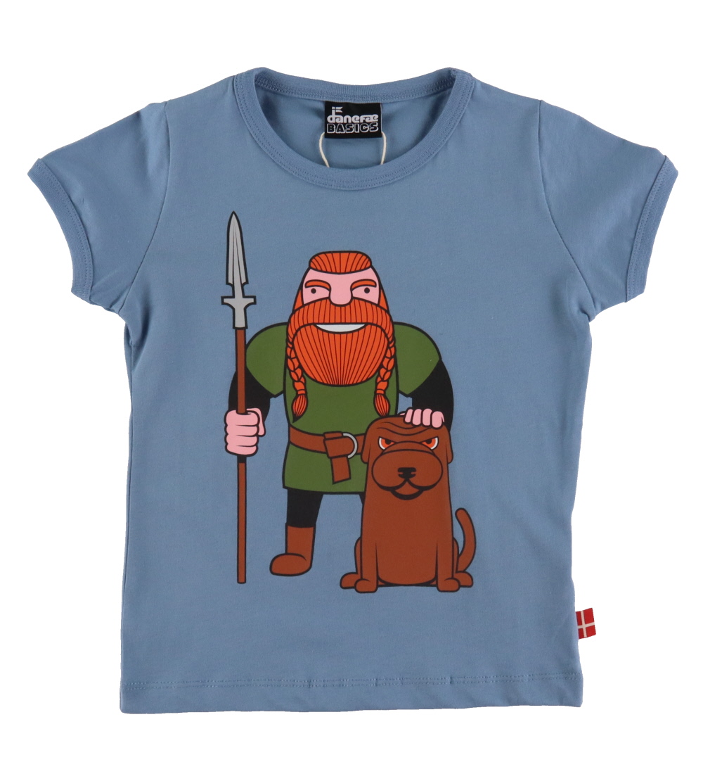 Danefæ T-Shirt - Danebasic - Porcelaine Ulf