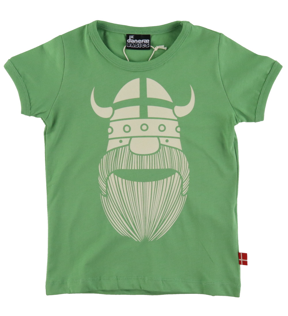 Danefæ T-Shirt - Danebasic - Dusty Greem Erik