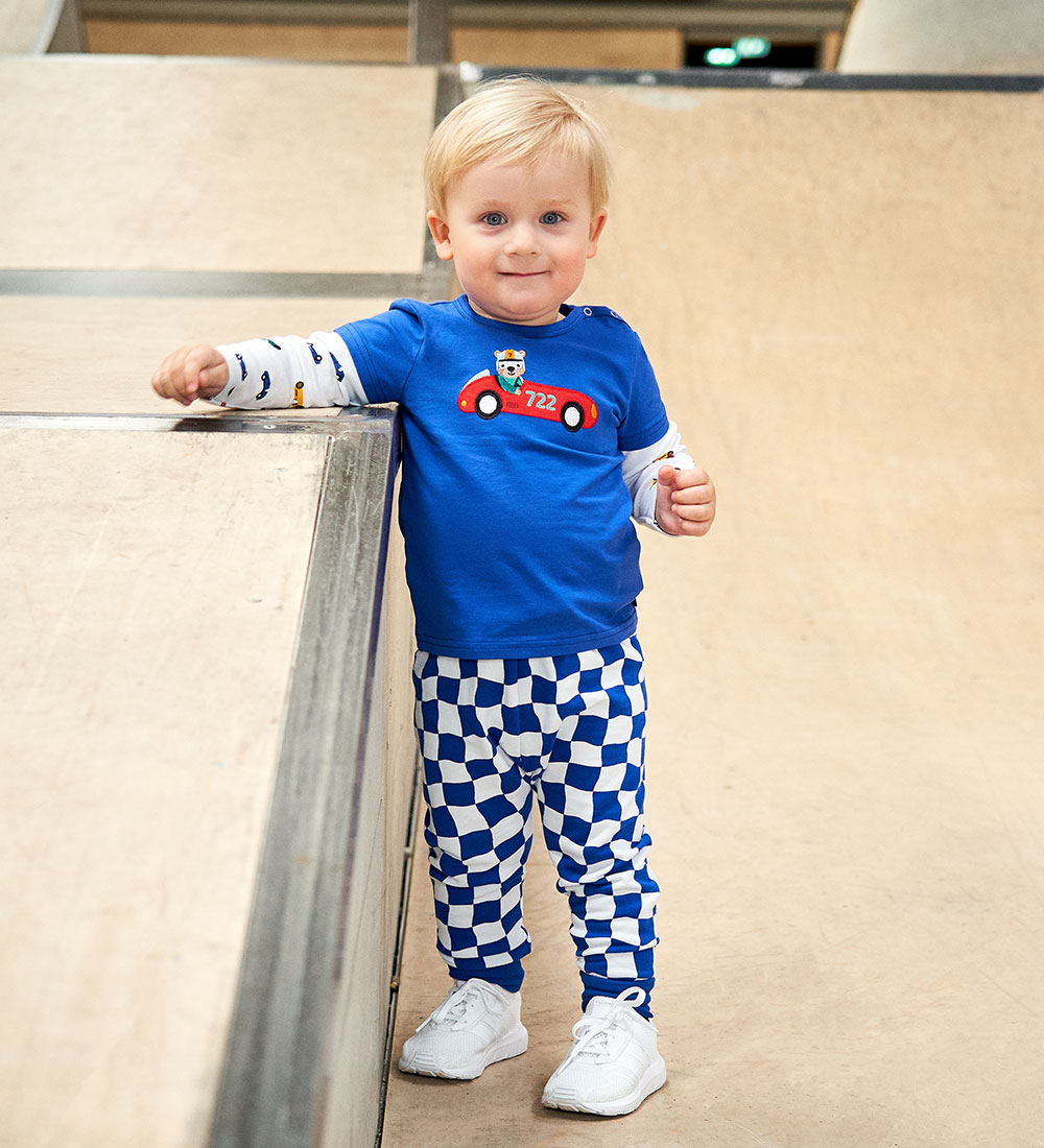 Freds World Sweatpants - Motor - White/Surf