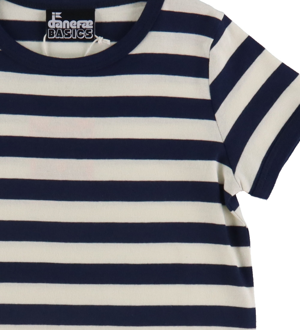 Danefæ T-Shirt - Danebasic - Dk Navy/Chalk