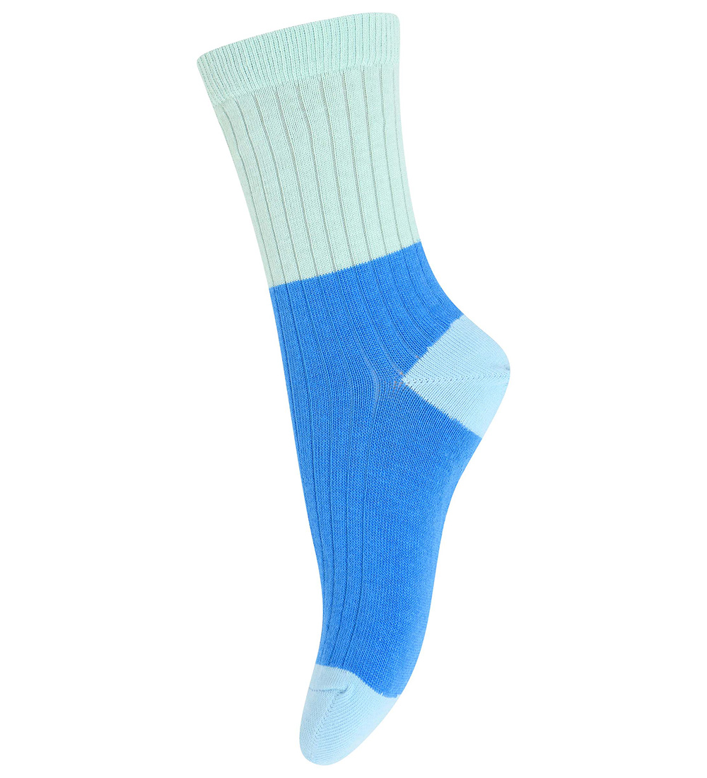Melton Strømper - Super Sonic Blue