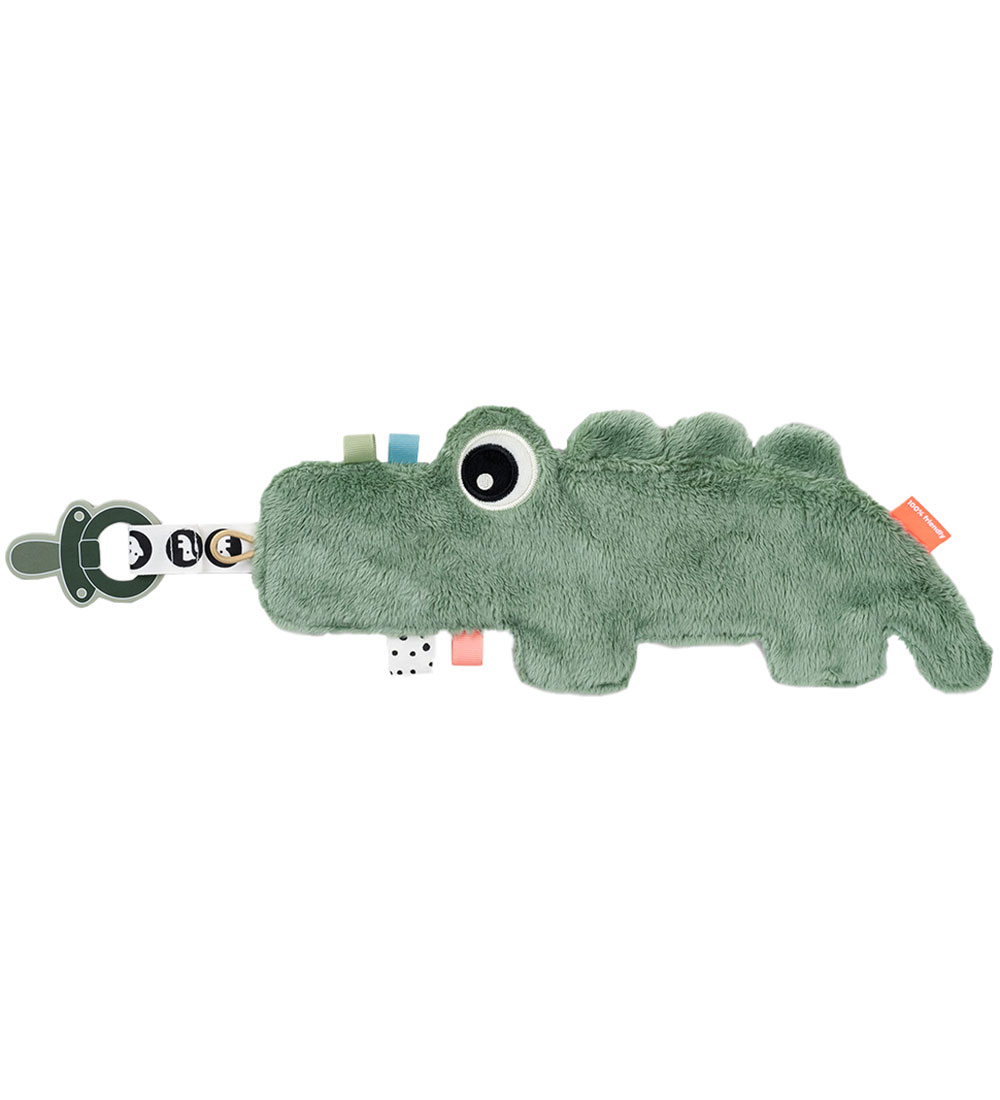 Done By Deer Sutteklud - Cozy Friend Croco - Grøn
