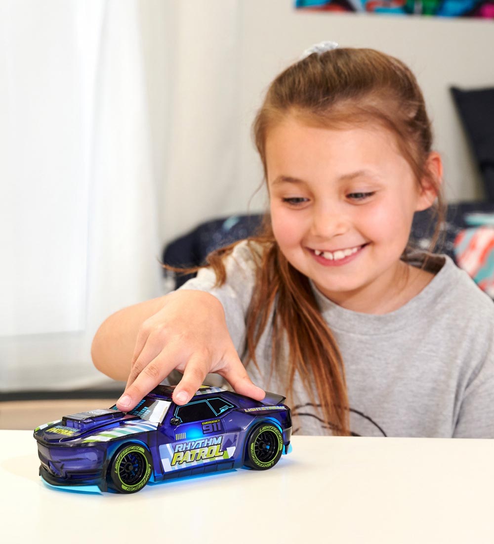 Dickie Toys Bil - Rhythm Patrol - Lys/Lyd