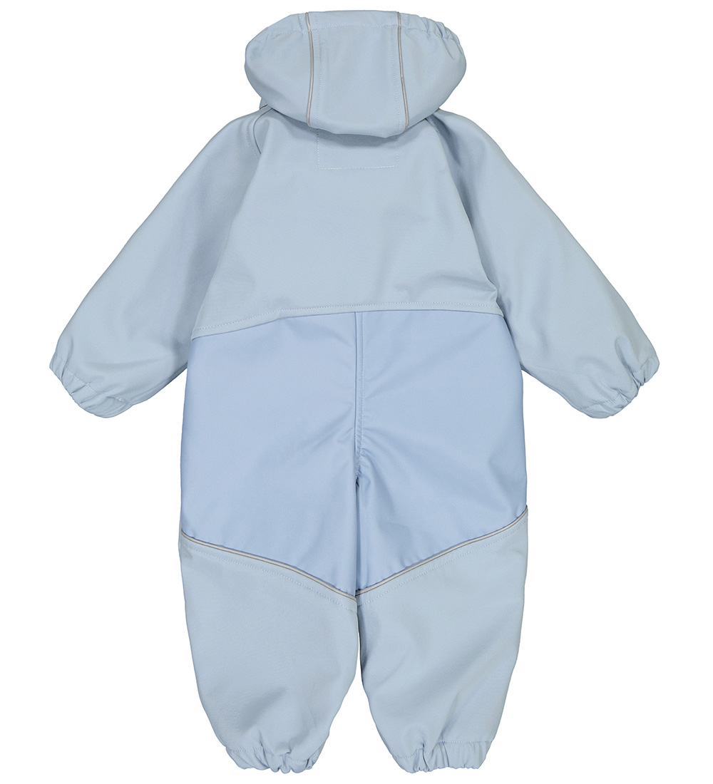 Mikk-Line Softshelldragt m. Fleece - Recycled - Faded Denim