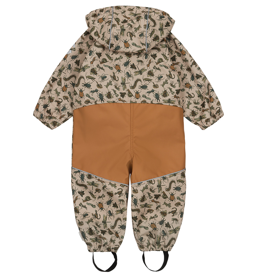 Mikk-Line Softshelldragt m. Fleece - Recycled - Brown Sugar m. D
