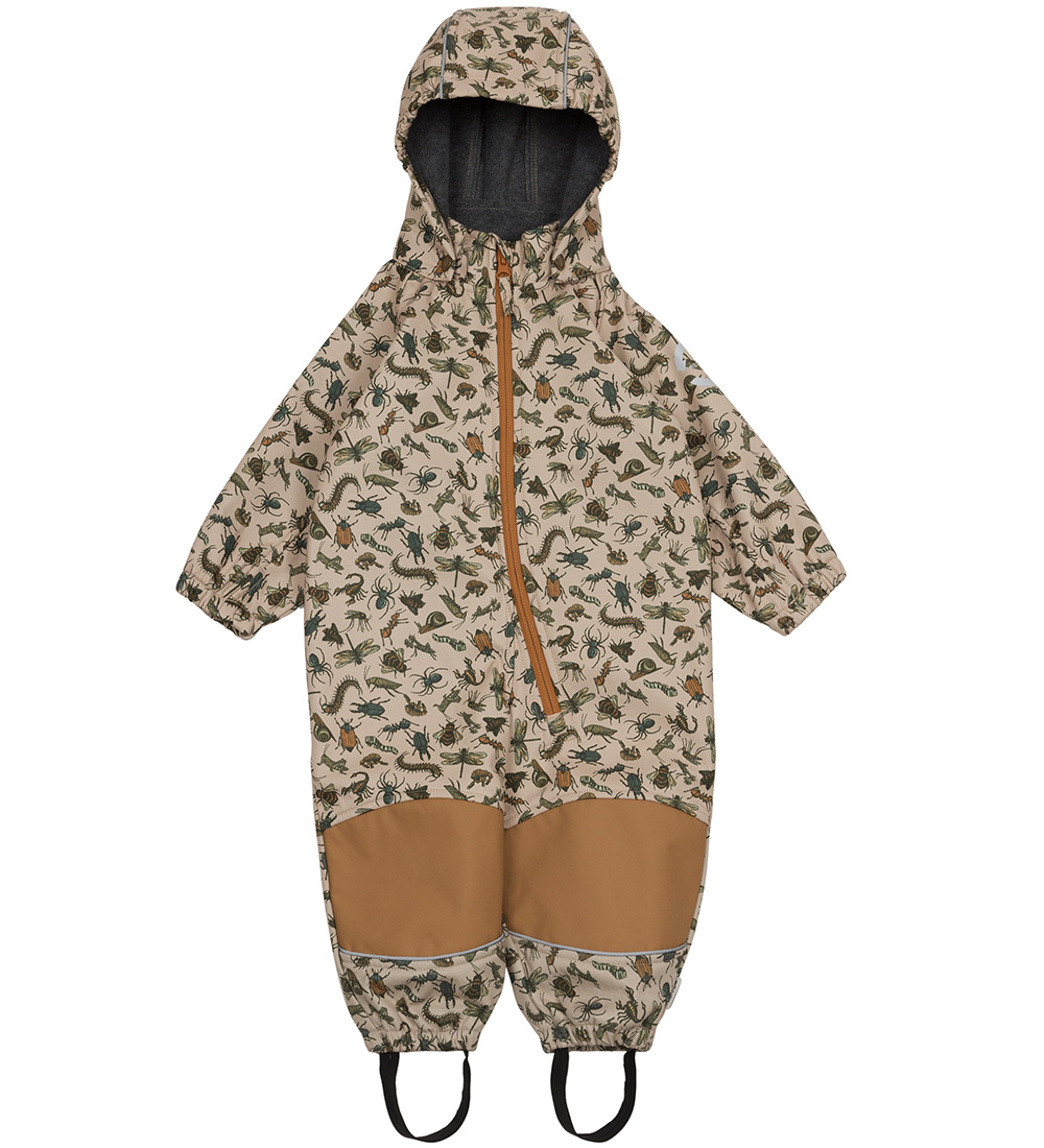 Mikk-Line Softshelldragt m. Fleece - Recycled - Brown Sugar m. D