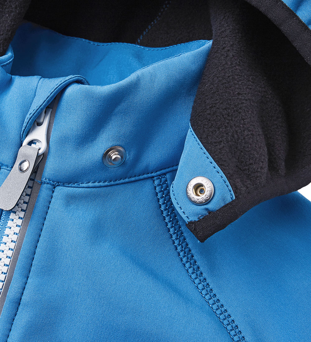 Reima Softshelljakke m. Fleecefor - Vantti - Cool Blue