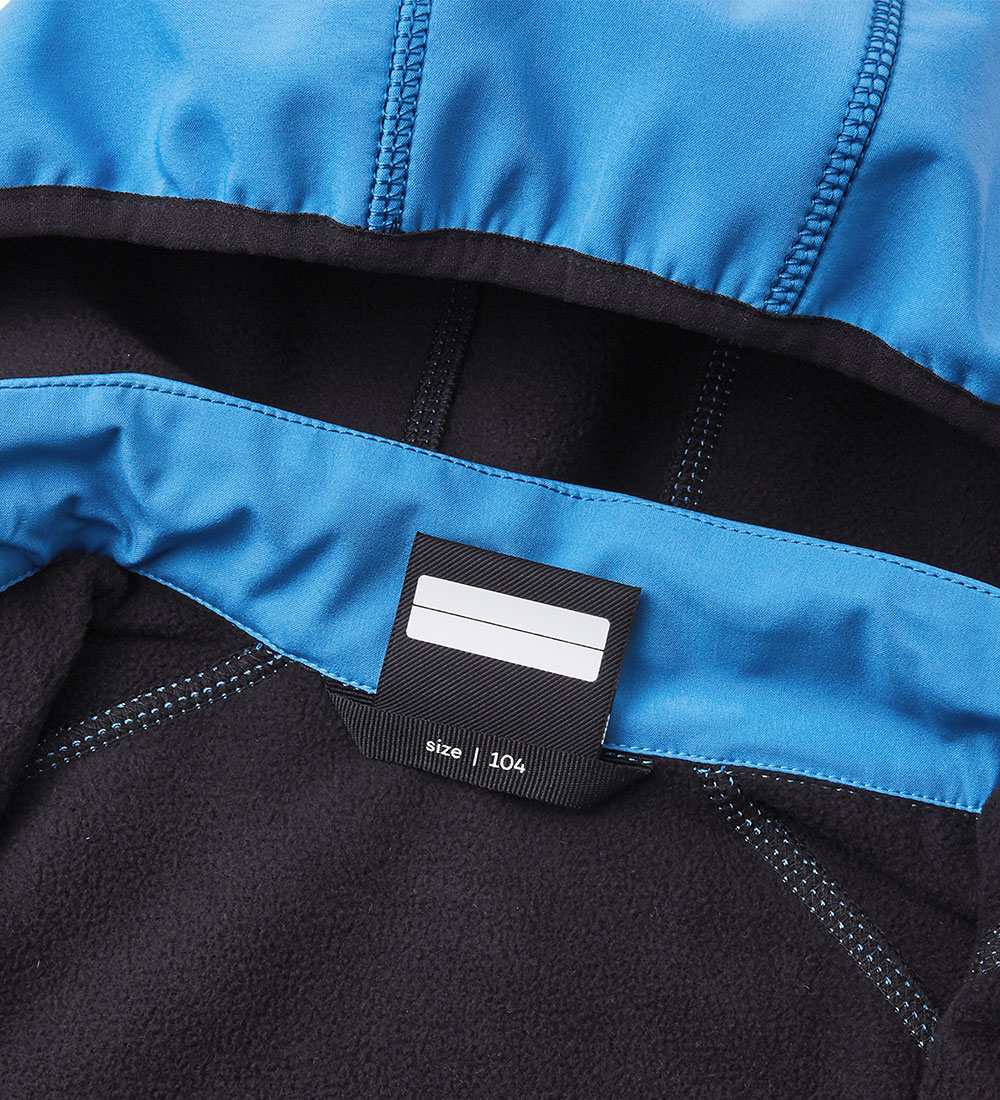 Reima Softshelljakke m. Fleecefor - Vantti - Cool Blue
