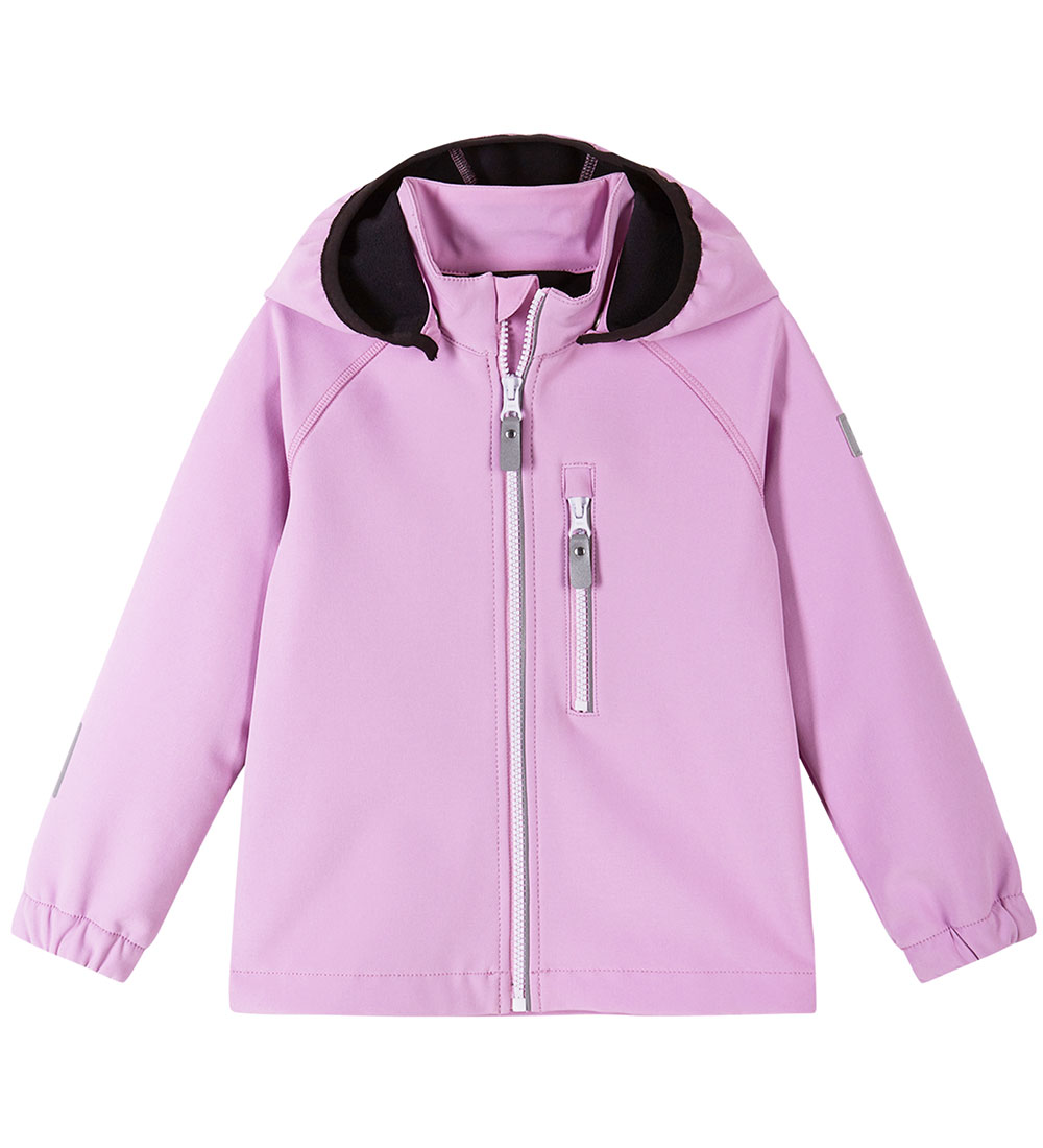 Reima Softshelljakke m. Fleecefor - Vantti - Lilac Pink