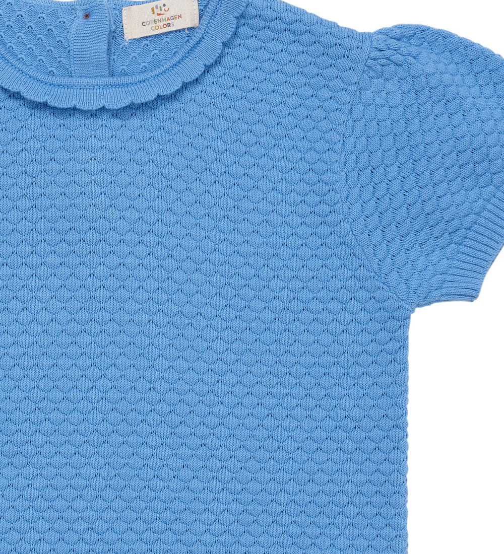 Copenhagen Colors T-shirt - Strik - Sky Blue