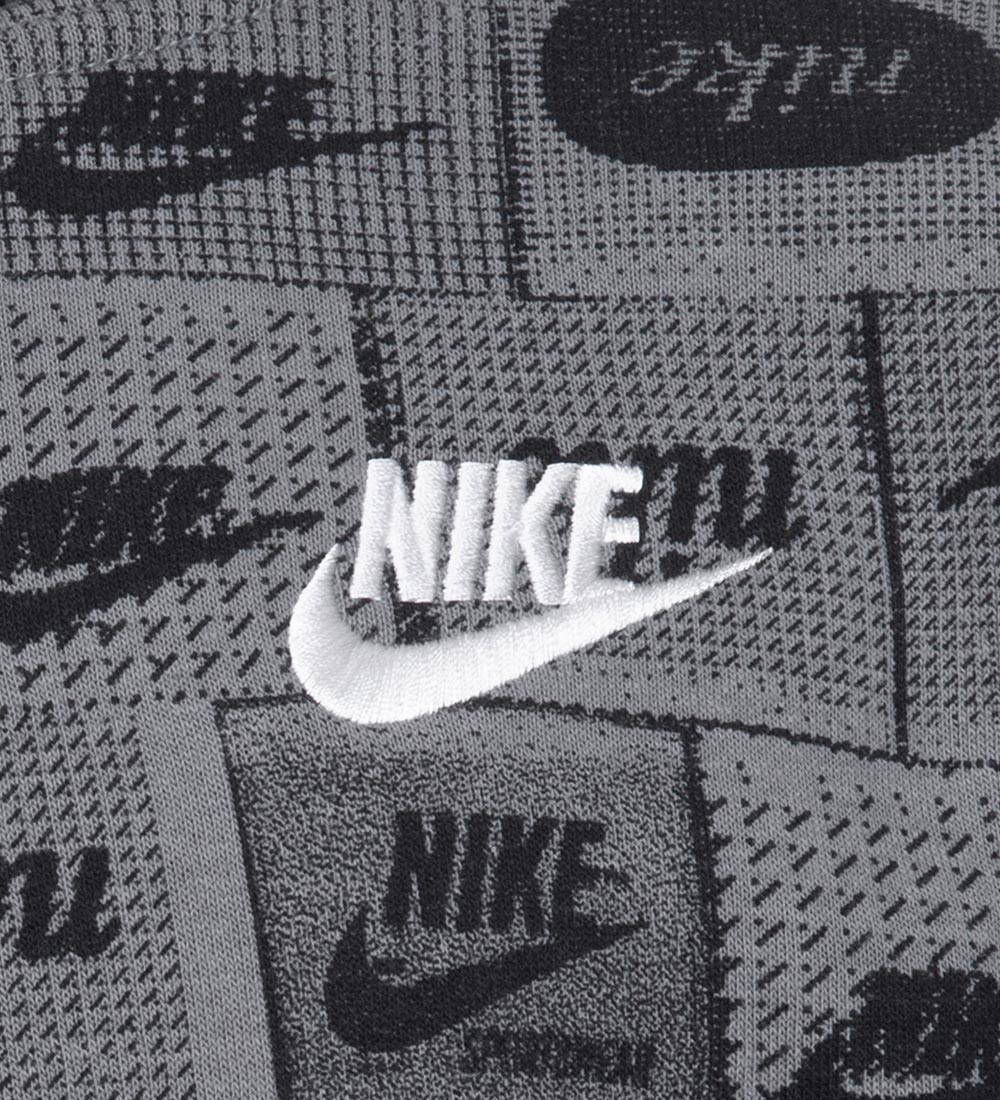 Nike Hættetrøje - Smoke Grey