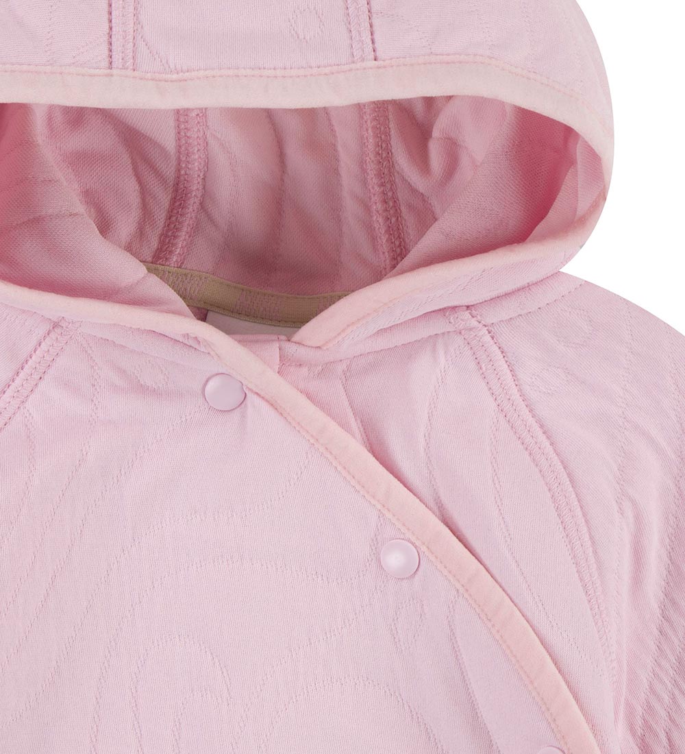Nike Sæt - Quiltet - Bukser/Cardigan - Pink Foam