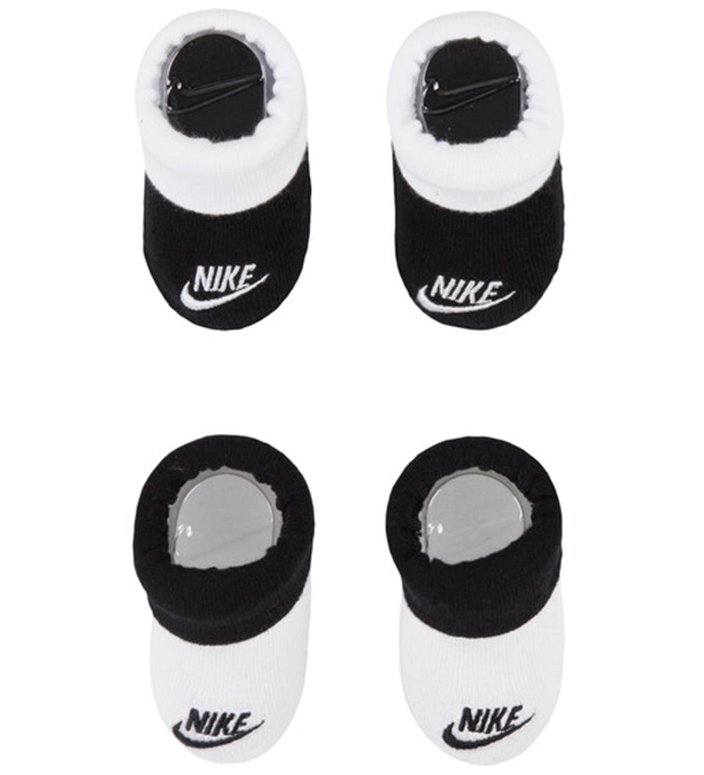 Nike Futter - Futura - 2-Pak - Sort/Hvid