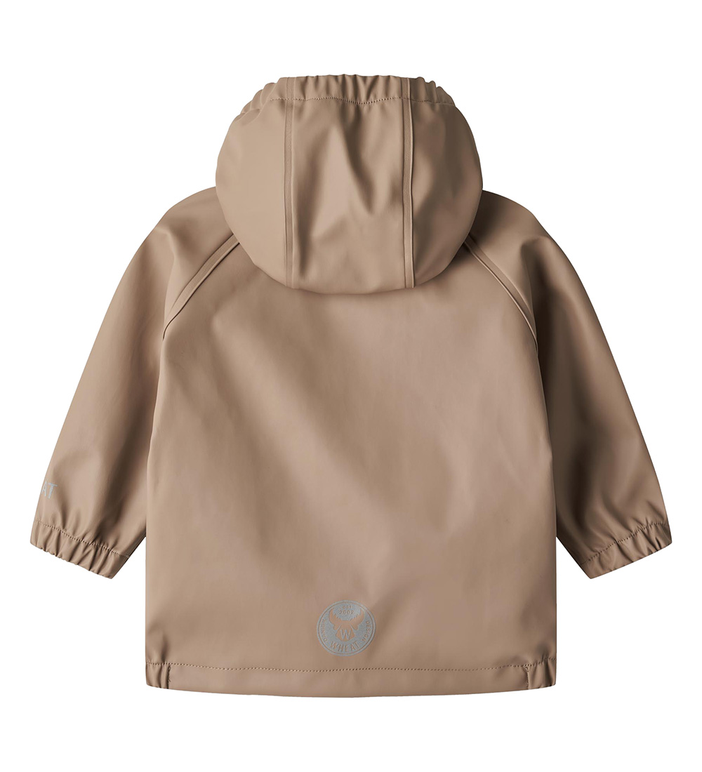Wheat Regnjakke - Charlie - Beige Stone