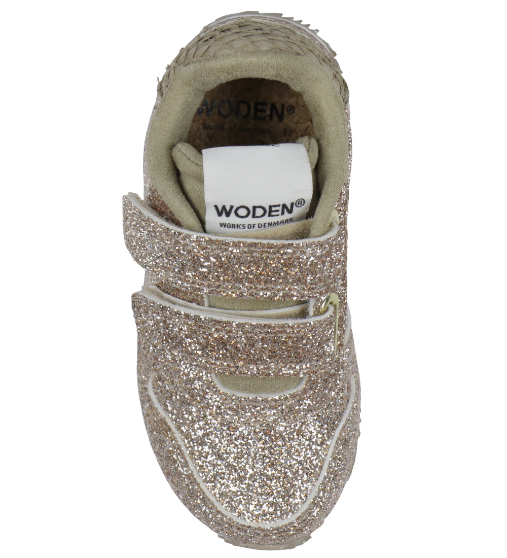 Woden Sko - Ydun Allover Glitter - Multi