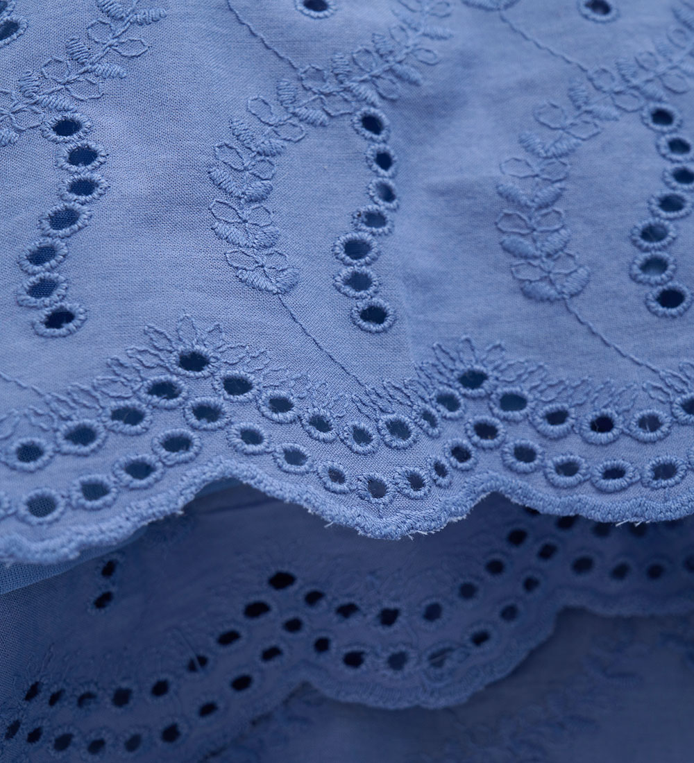 Creamie Shorts - Embroidery - Colony blue