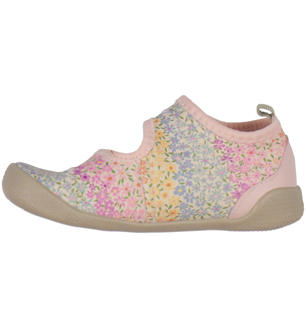 Wheat Badesko - Wavey - Rainbow Flowers