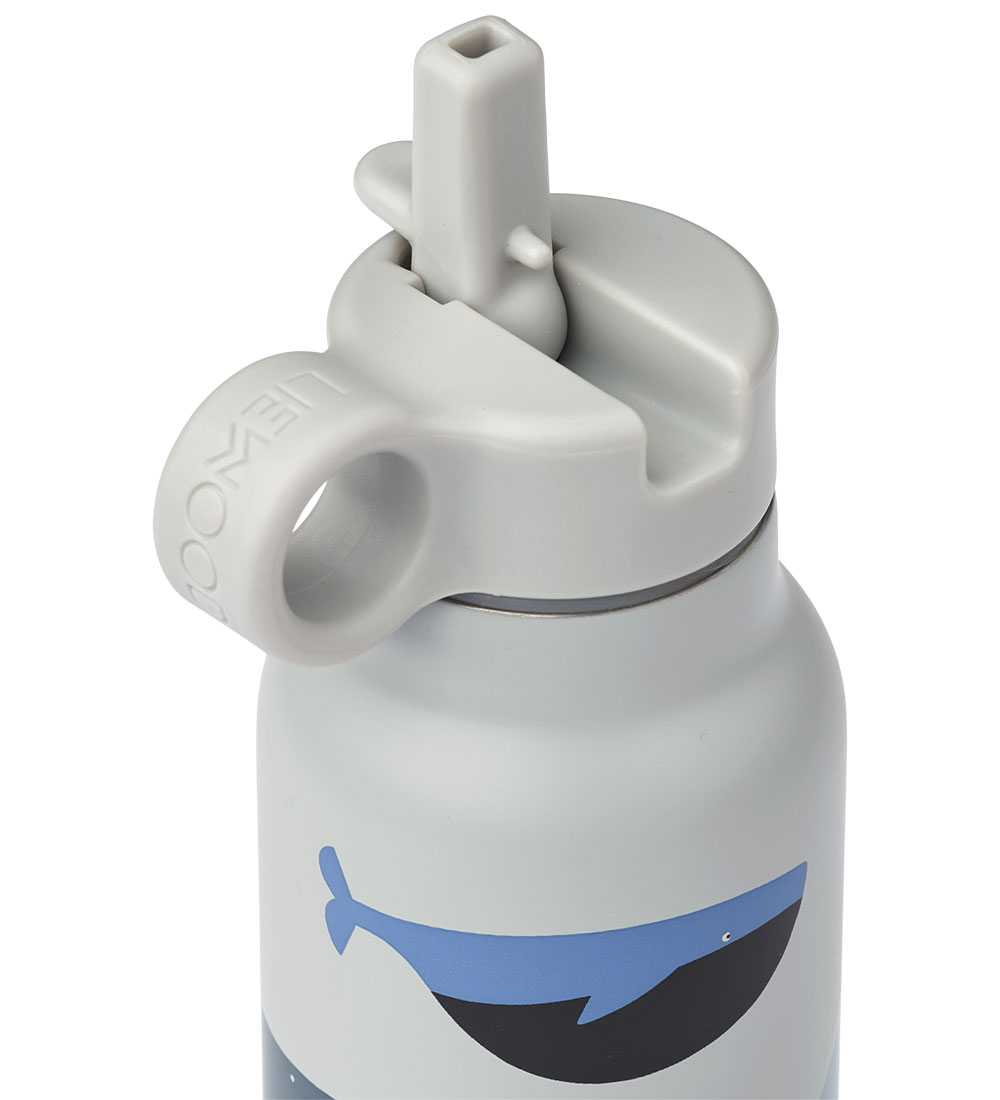 Liewood Drikkedunk - Falk - 350 ml - Whales/Cloud Blue