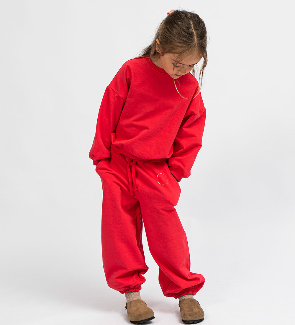 Sofie Schnoor Sweatpants - Berry Red