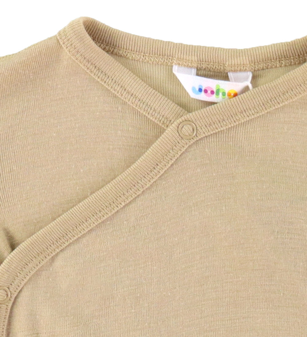 Joha Bluse - Uld/Silke - Beige