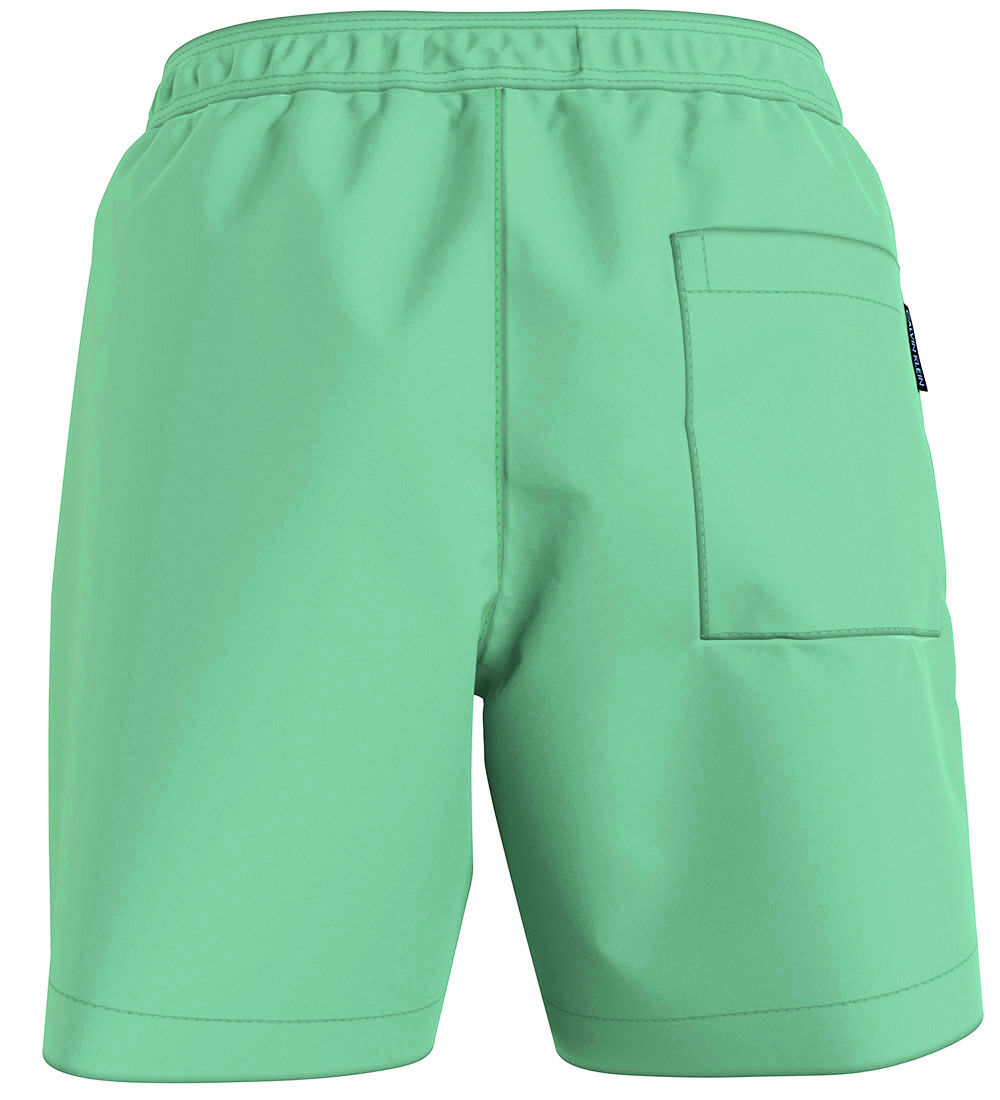 Calvin Klein Badeshorts - Drawstring - Cabbage